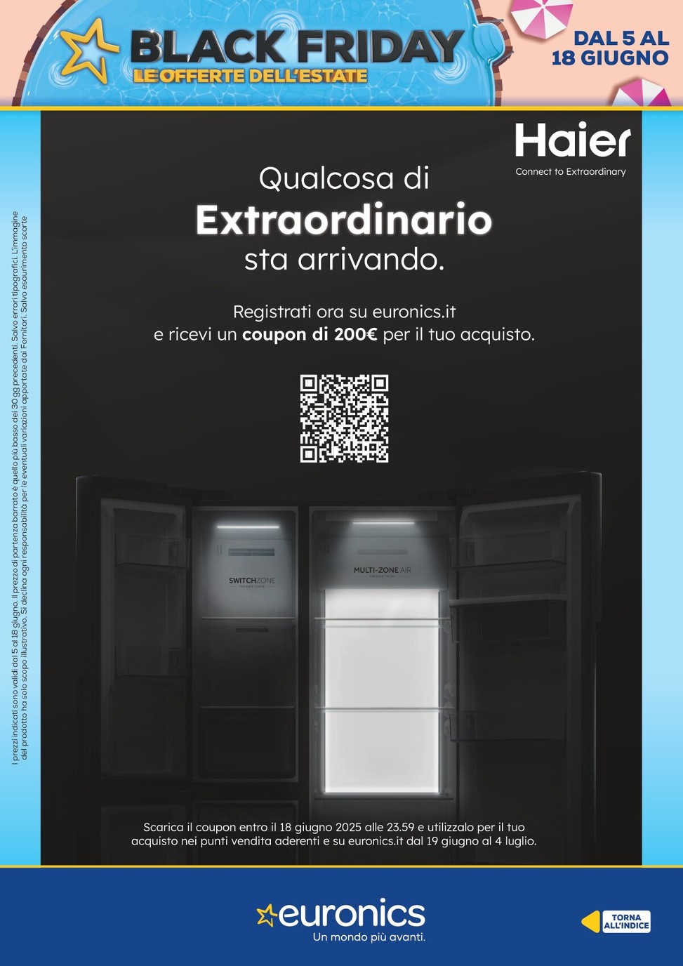 euronics - Volantino Euronics - Black Friday d'Estate valido dal 05/06 al 18/06 - page: 29 euronics - Volantino Euronics - Black Friday d'Estate valido dal 05/06 al 18/06 - page: 29
