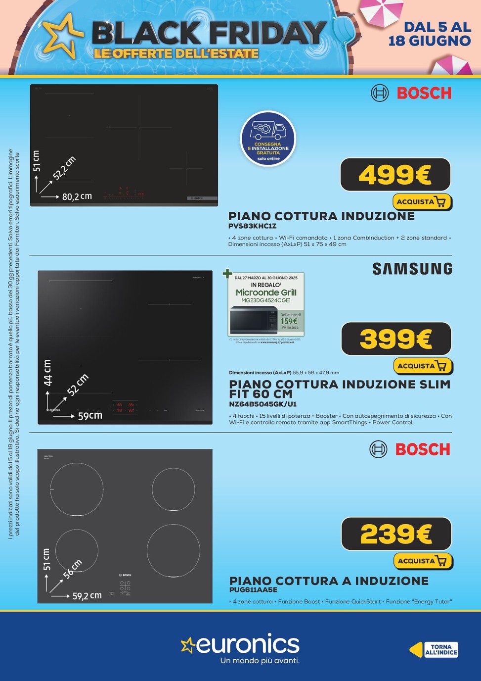 euronics - Volantino Euronics - Black Friday d'Estate valido dal 05/06 al 18/06 - page: 35 euronics - Volantino Euronics - Black Friday d'Estate valido dal 05/06 al 18/06 - page: 35
