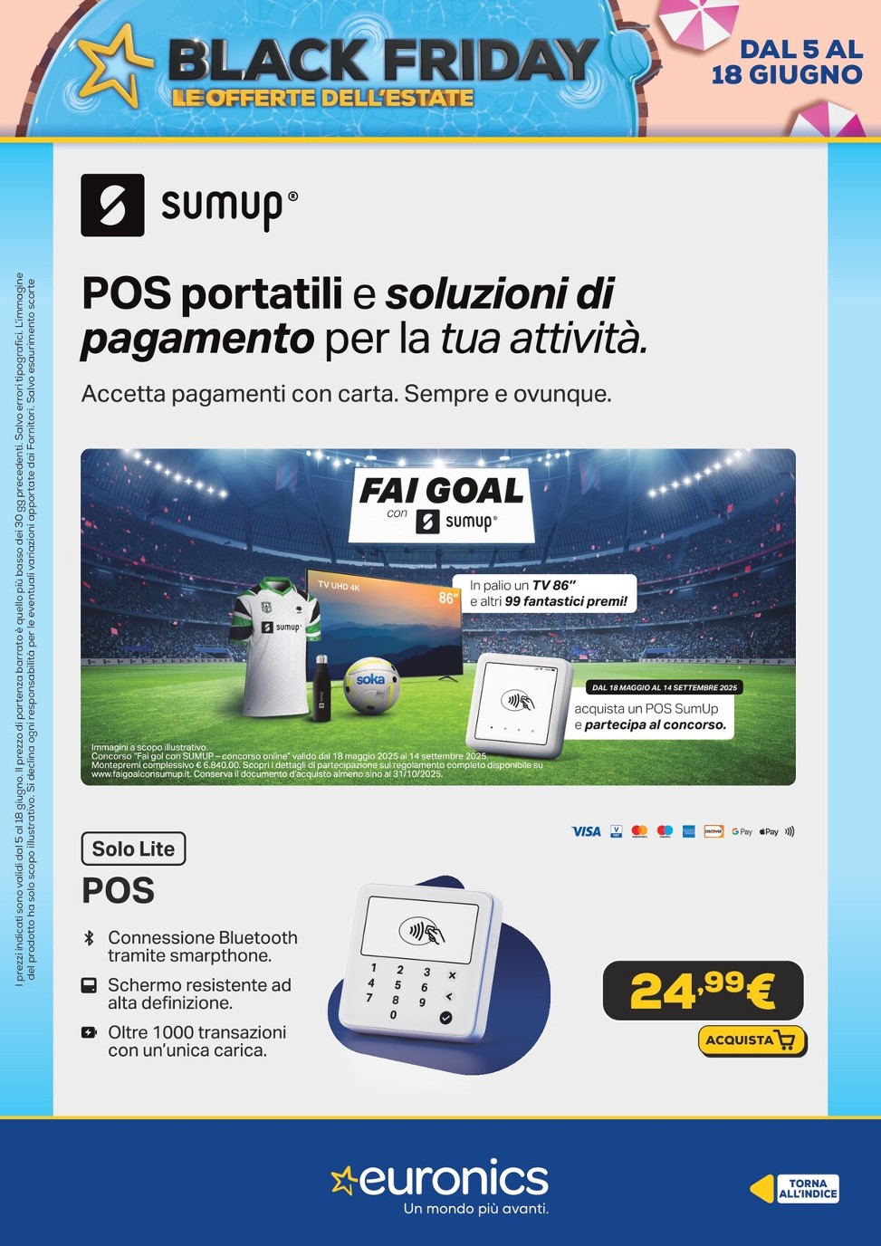 euronics - Volantino Euronics - Black Friday d'Estate valido dal 05/06 al 18/06 - page: 20 euronics - Volantino Euronics - Black Friday d'Estate valido dal 05/06 al 18/06 - page: 20