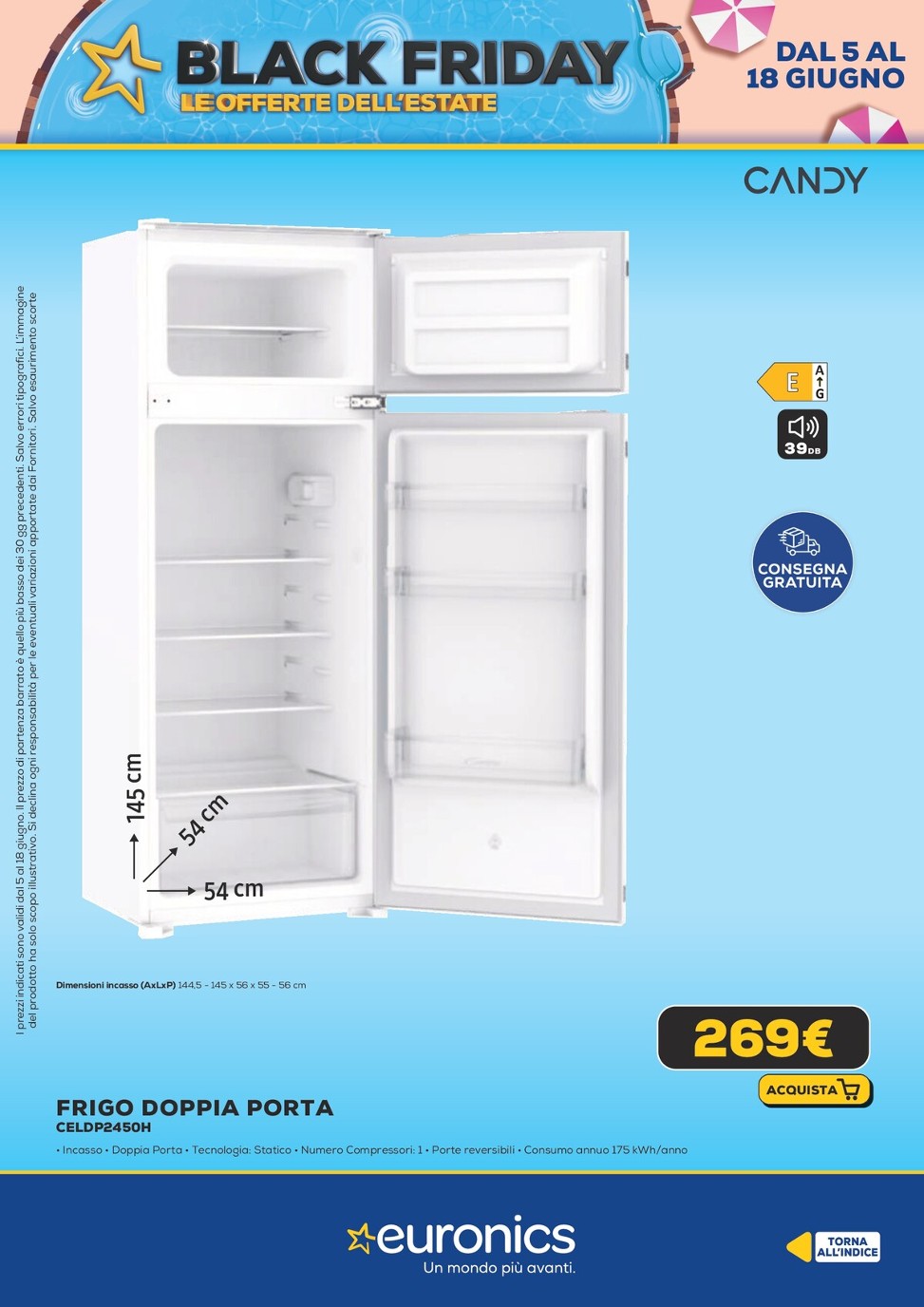 euronics - Volantino Euronics - Black Friday d'Estate valido dal 05/06 al 18/06 - page: 36 euronics - Volantino Euronics - Black Friday d'Estate valido dal 05/06 al 18/06 - page: 36