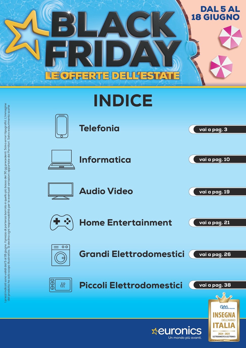 euronics - Volantino Euronics - Black Friday d'Estate valido dal 05/06 al 18/06 - page: 2 euronics - Volantino Euronics - Black Friday d'Estate valido dal 05/06 al 18/06 - page: 2