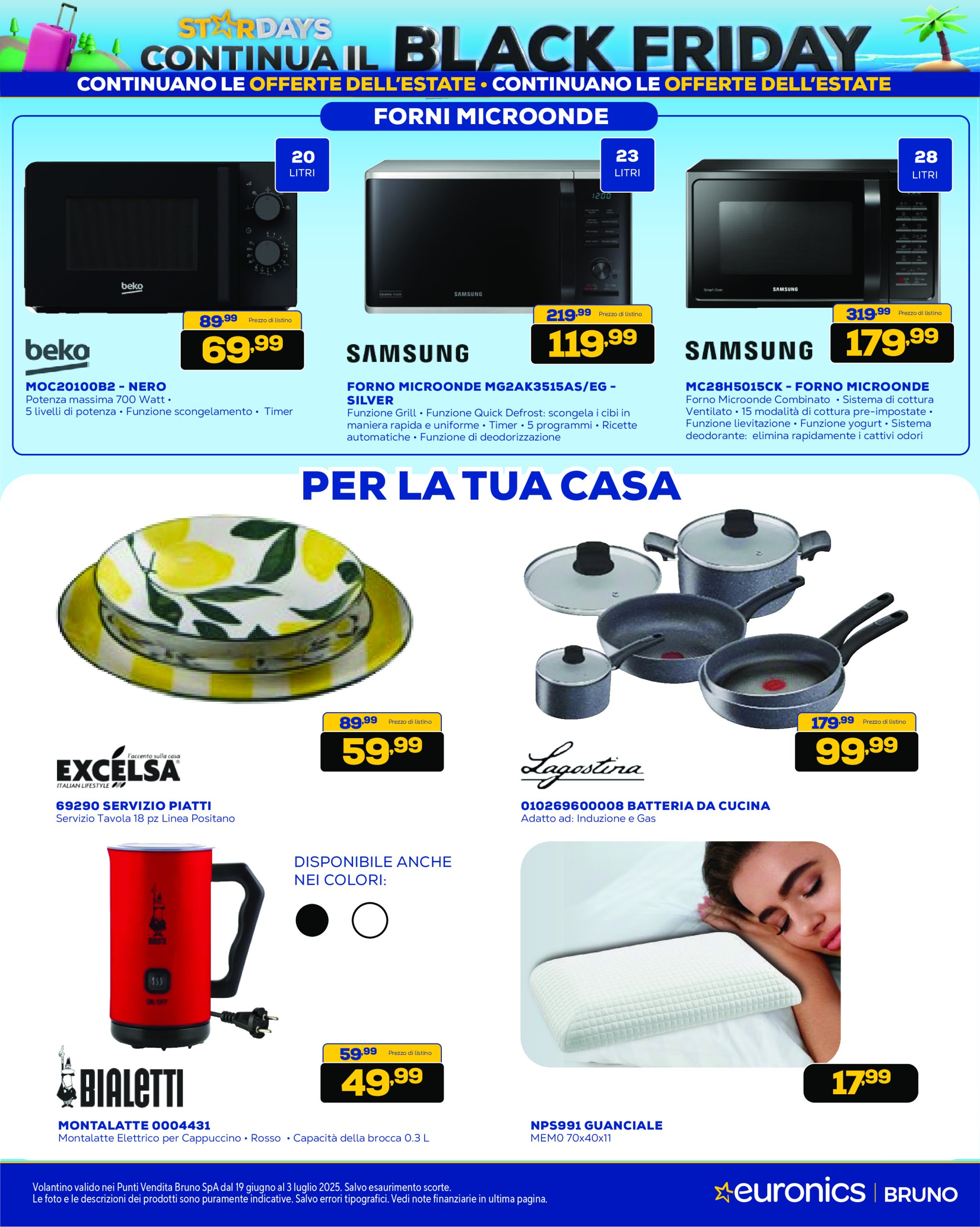 euronics - Volantino Euronics valido dal 19/06 al 03/07 - page: 45 euronics - Volantino Euronics valido dal 19/06 al 03/07 - page: 45