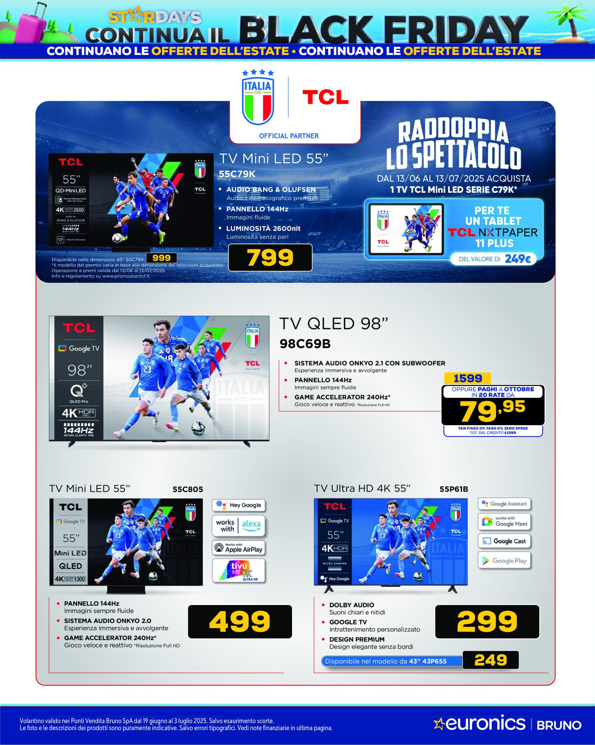 euronics - Volantino Euronics valido dal 19/06 al 03/07 - page: 33 euronics - Volantino Euronics valido dal 19/06 al 03/07 - page: 33