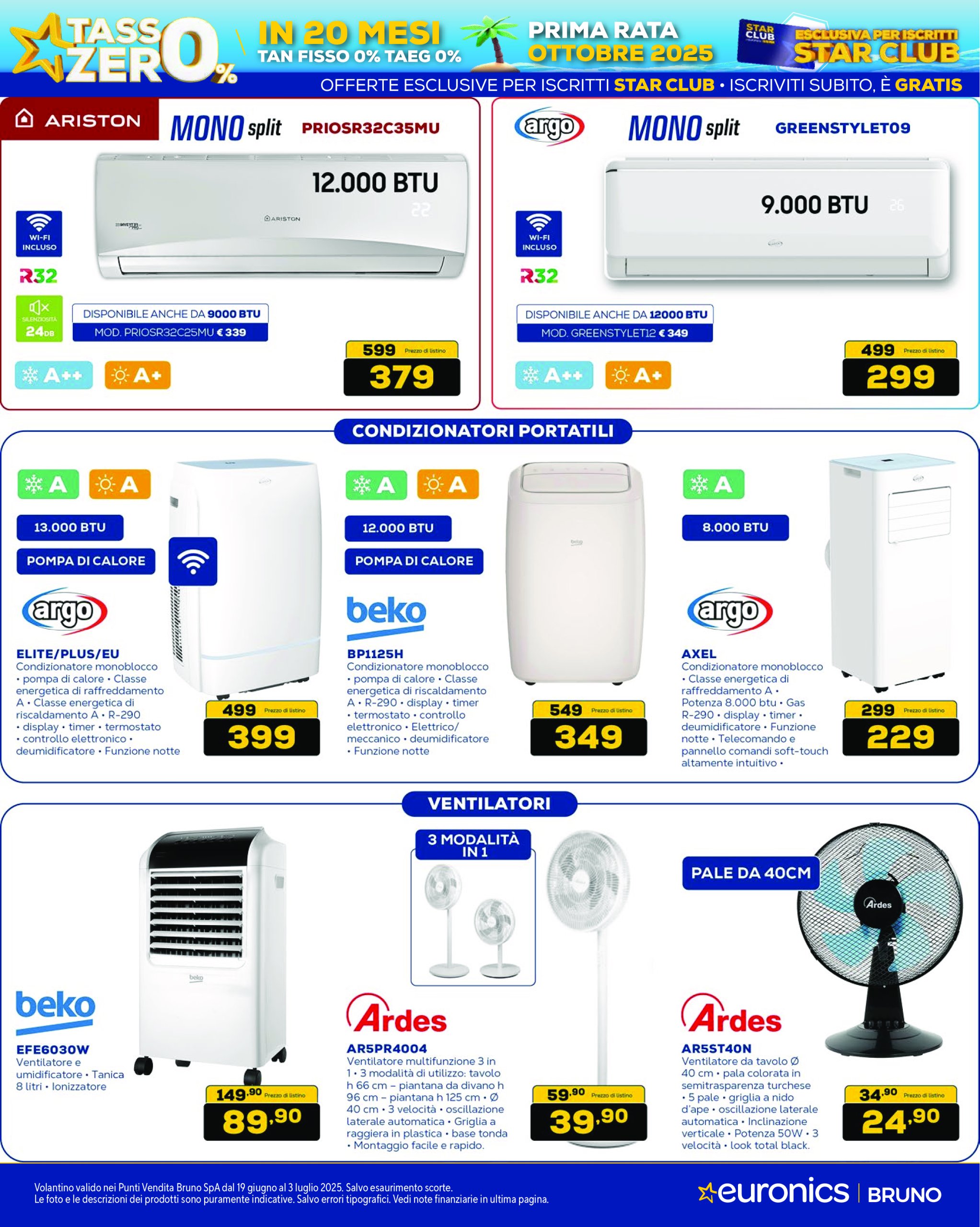 euronics - Volantino Euronics valido dal 19/06 al 03/07 - page: 25 euronics - Volantino Euronics valido dal 19/06 al 03/07 - page: 25