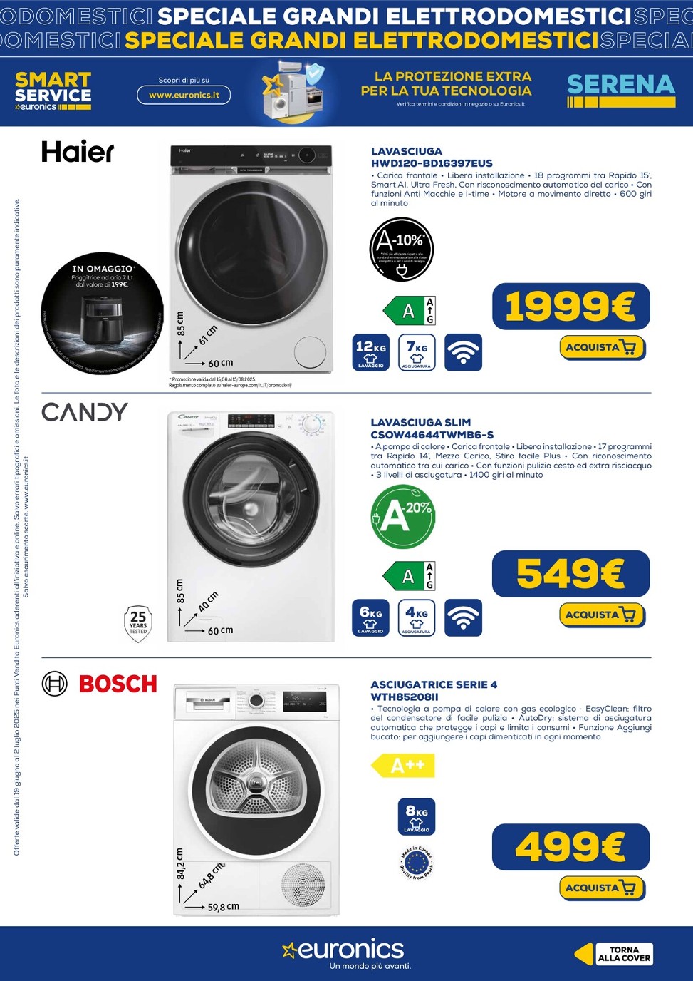 euronics - Volantino Euronics - Speciale Grandi Elettrodomestici valido dal 19/06 al 02/07 - page: 12