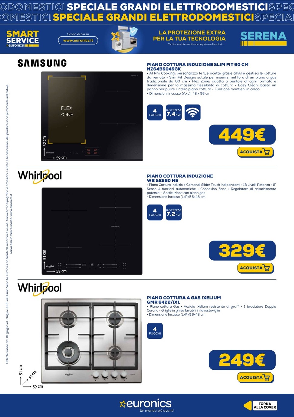 euronics - Volantino Euronics - Speciale Grandi Elettrodomestici valido dal 19/06 al 02/07 - page: 5