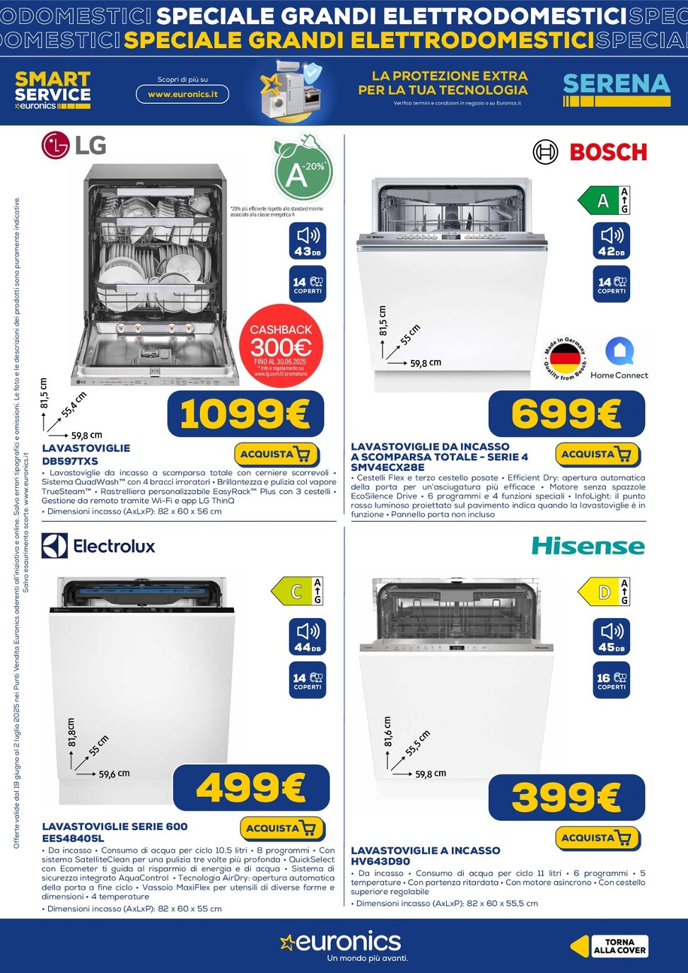euronics - Volantino Euronics - Speciale Grandi Elettrodomestici valido dal 19/06 al 02/07 - page: 3
