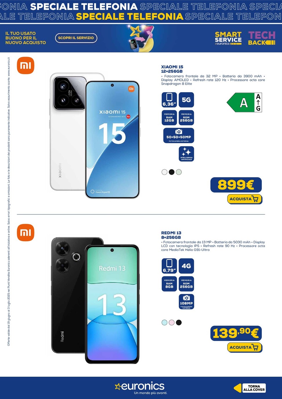 euronics - Volantino Euronics - Speciale Telefonia valido dal 19/06 al 03/07 - page: 8