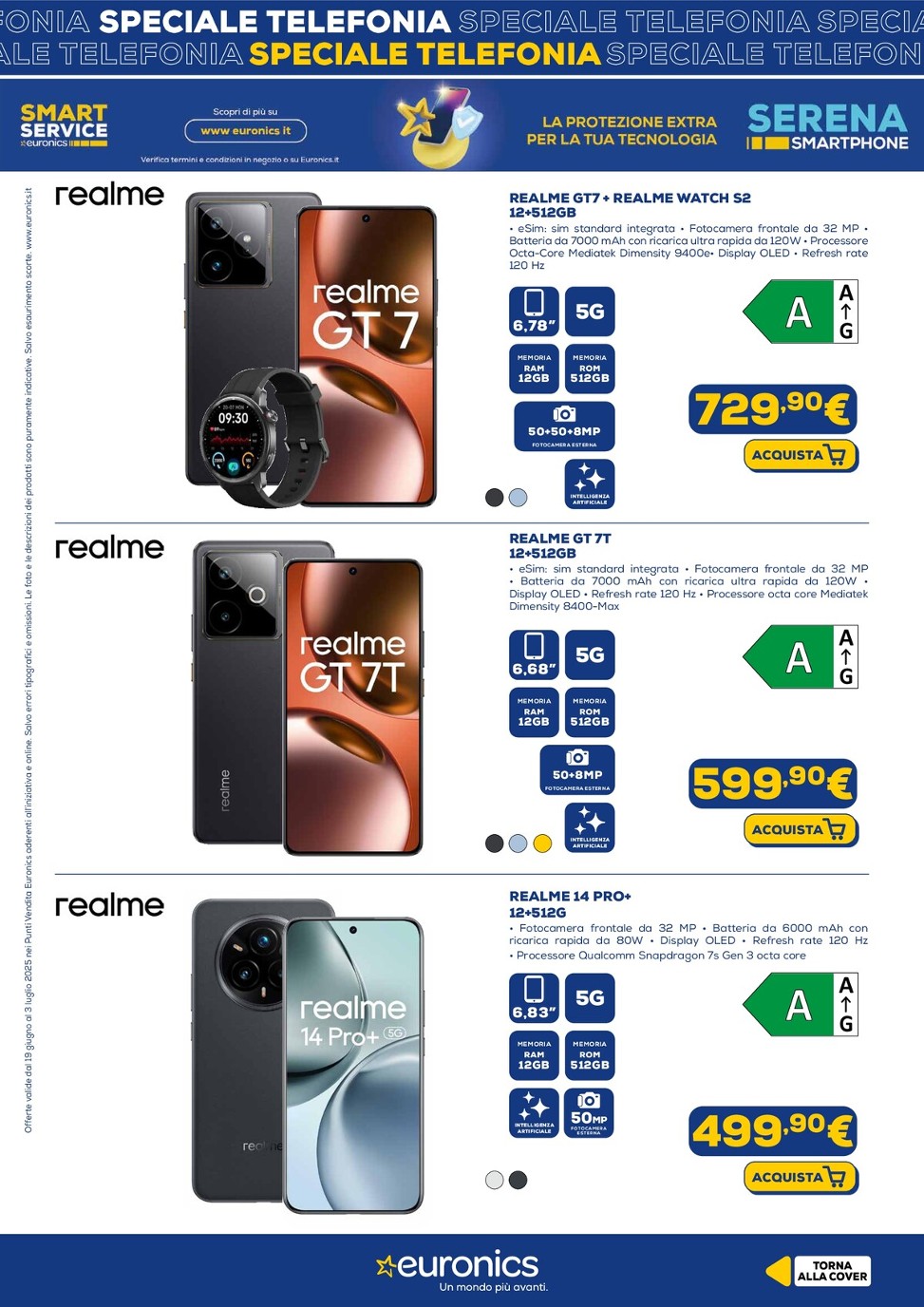 euronics - Volantino Euronics - Speciale Telefonia valido dal 19/06 al 03/07 - page: 7