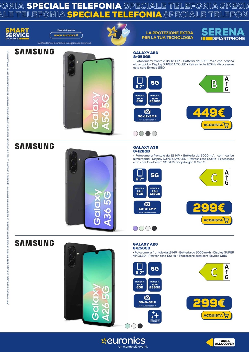 euronics - Volantino Euronics - Speciale Telefonia valido dal 19/06 al 03/07 - page: 5