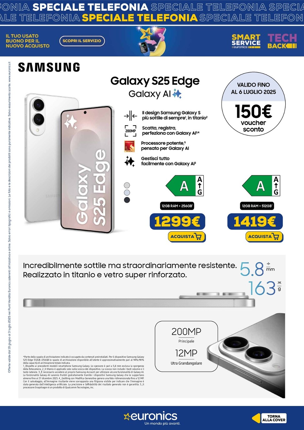 euronics - Volantino Euronics - Speciale Telefonia valido dal 19/06 al 03/07 - page: 4