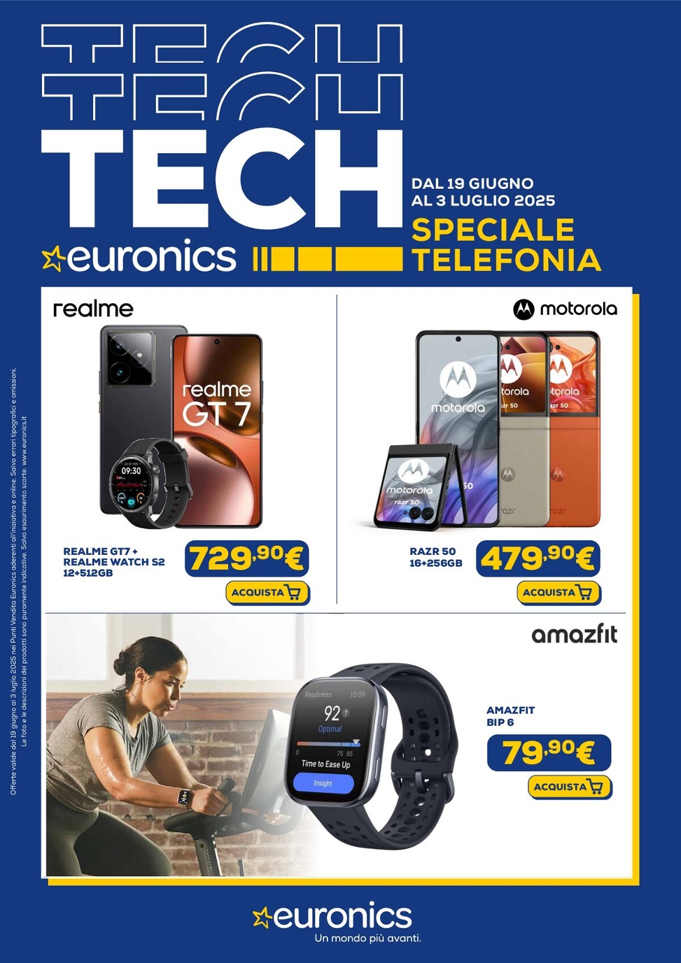 euronics - Volantino Euronics - Speciale Telefonia valido dal 19/06 al 03/07