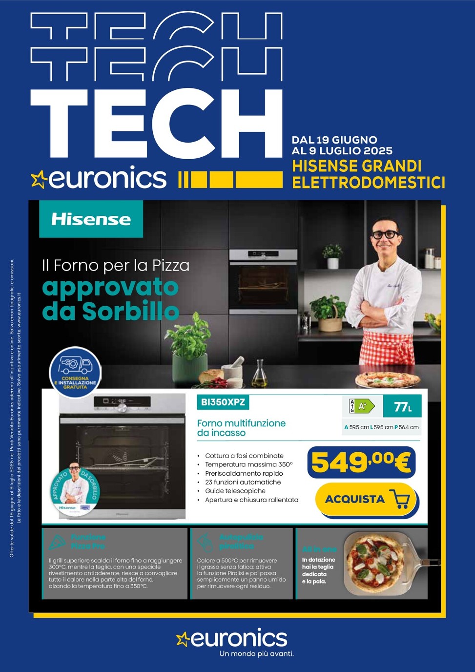 euronics - Volantino Euronics - Speciale Hisense valido dal 19/06 al 09/07