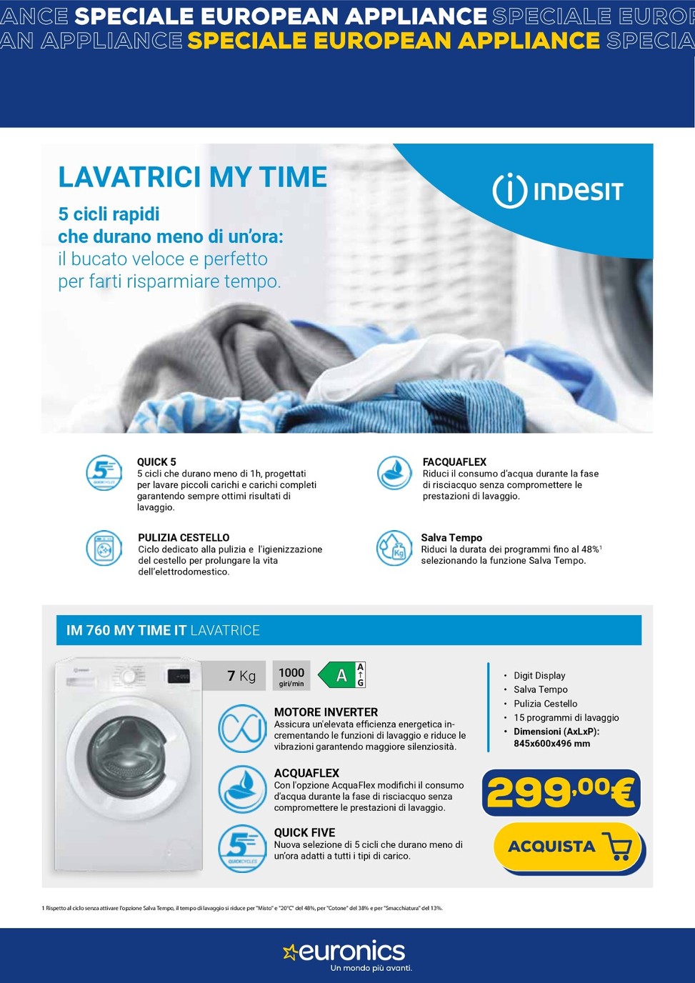 euronics - Volantino Euronics - Speciale European Appliance valido dal 20/06 al 02/07 - page: 9