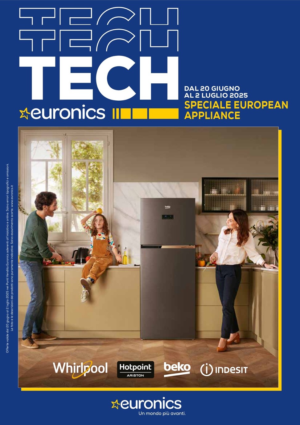 euronics - Volantino Euronics - Speciale European Appliance valido dal 20/06 al 02/07
