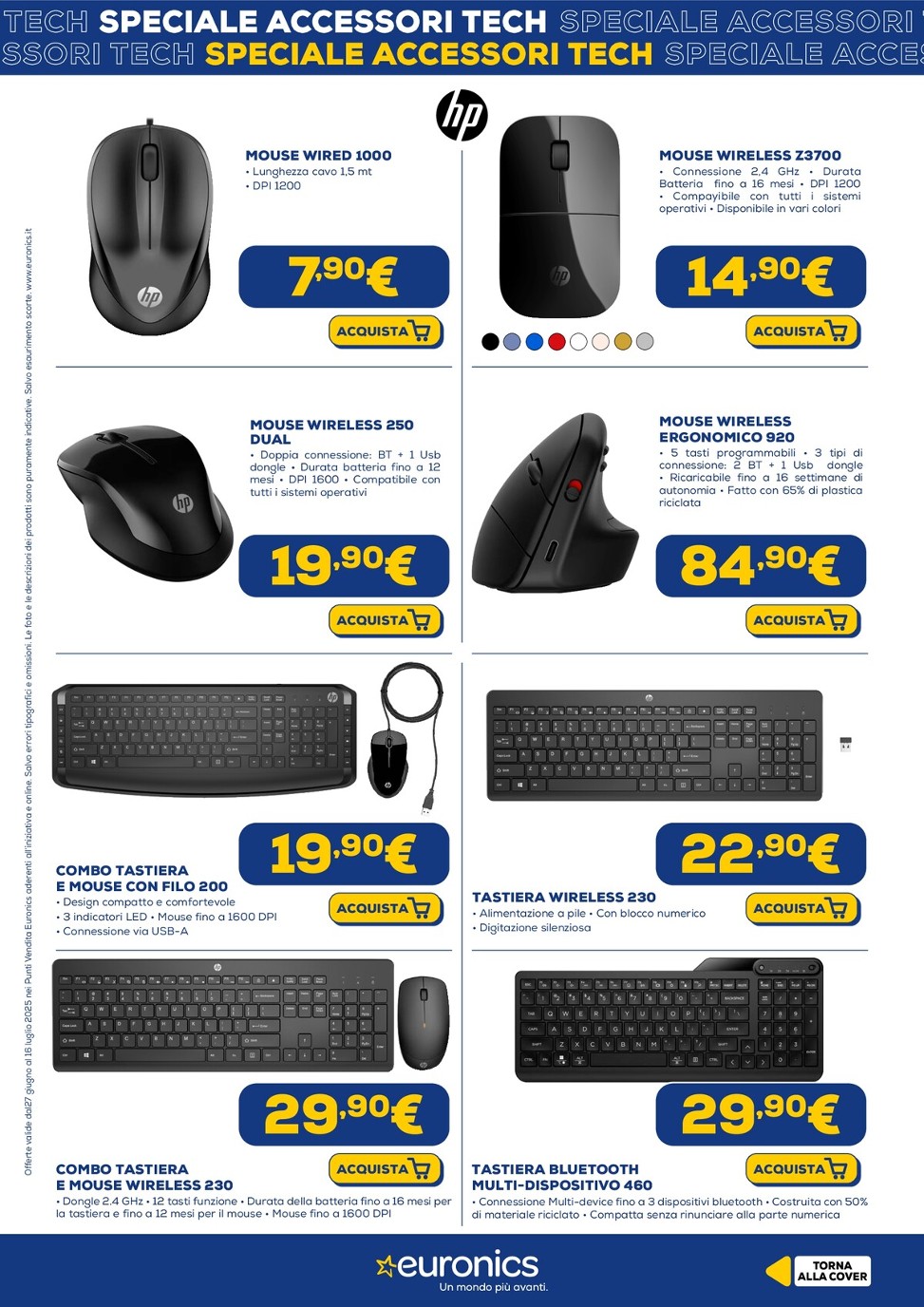 euronics - Volantino Euronics - Speciale Accessori Tech valido dal 27/06 al 16/07 - page: 5