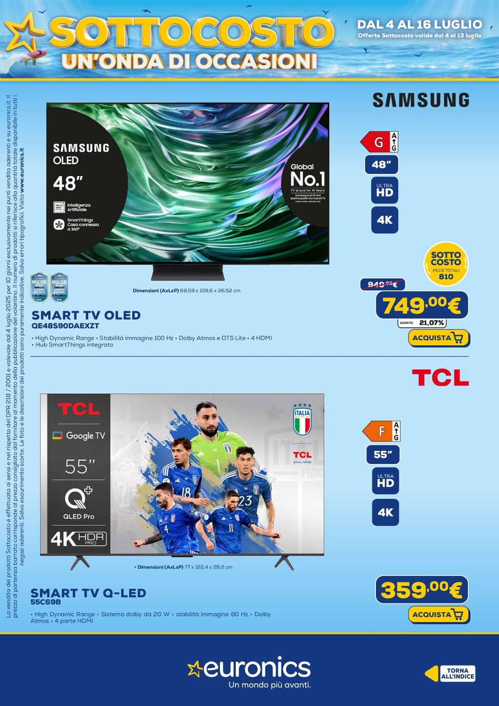euronics - Volantino Euronics valido dal 04/07 al 16/07 - page: 37 euronics - Volantino Euronics valido dal 04/07 al 16/07 - page: 37