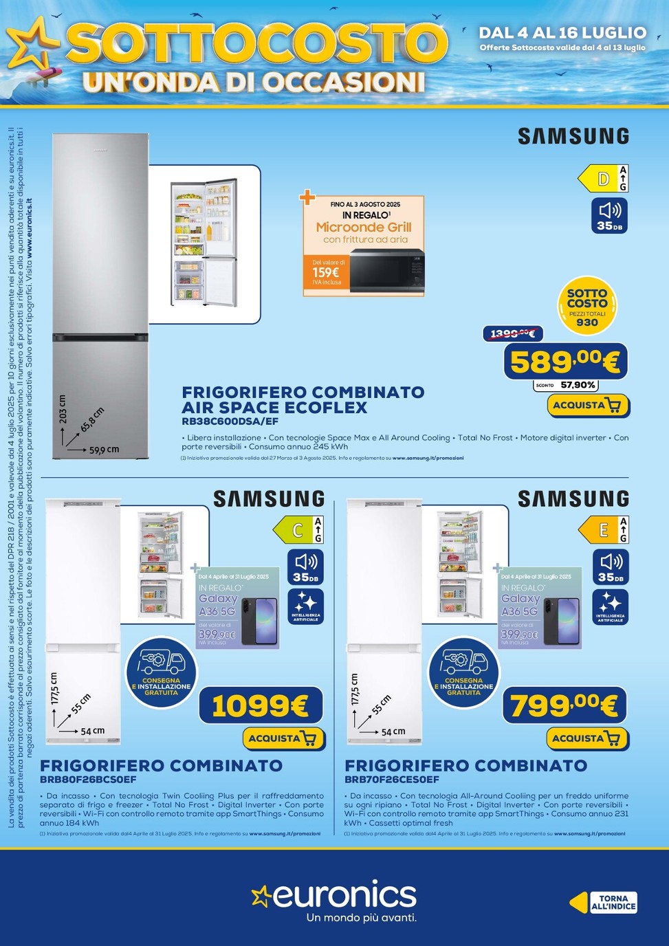 euronics - Volantino Euronics valido dal 04/07 al 16/07 - page: 21 euronics - Volantino Euronics valido dal 04/07 al 16/07 - page: 21