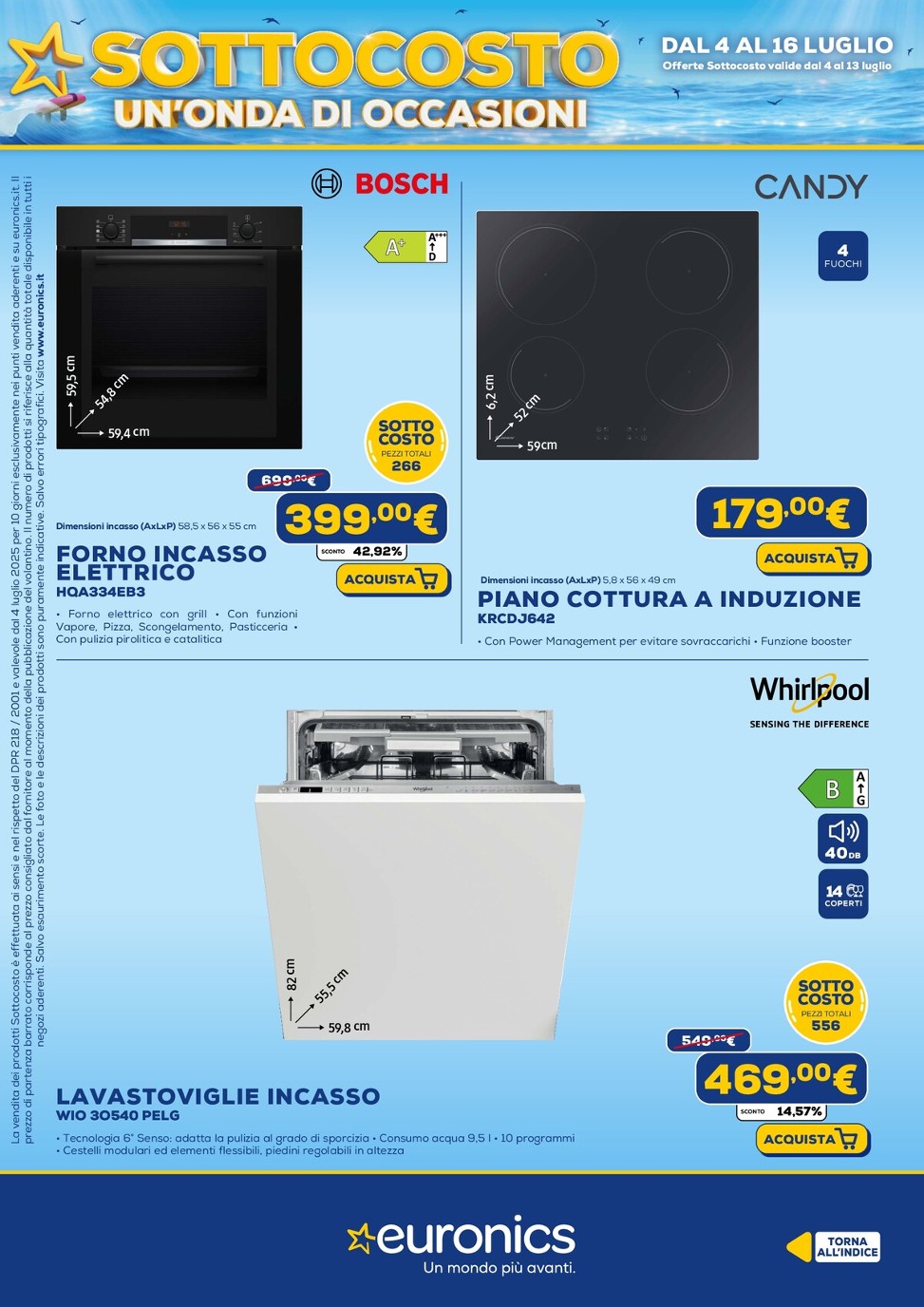euronics - Volantino Euronics valido dal 04/07 al 16/07 - page: 25 euronics - Volantino Euronics valido dal 04/07 al 16/07 - page: 25