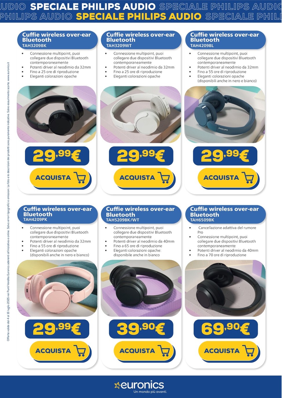 euronics - Volantino Euronics - Speciale Philips valido dal 04/07 al 16/07 - page: 4