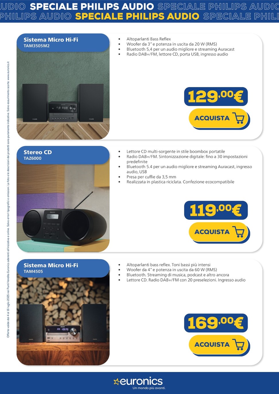 euronics - Volantino Euronics - Speciale Philips valido dal 04/07 al 16/07 - page: 6