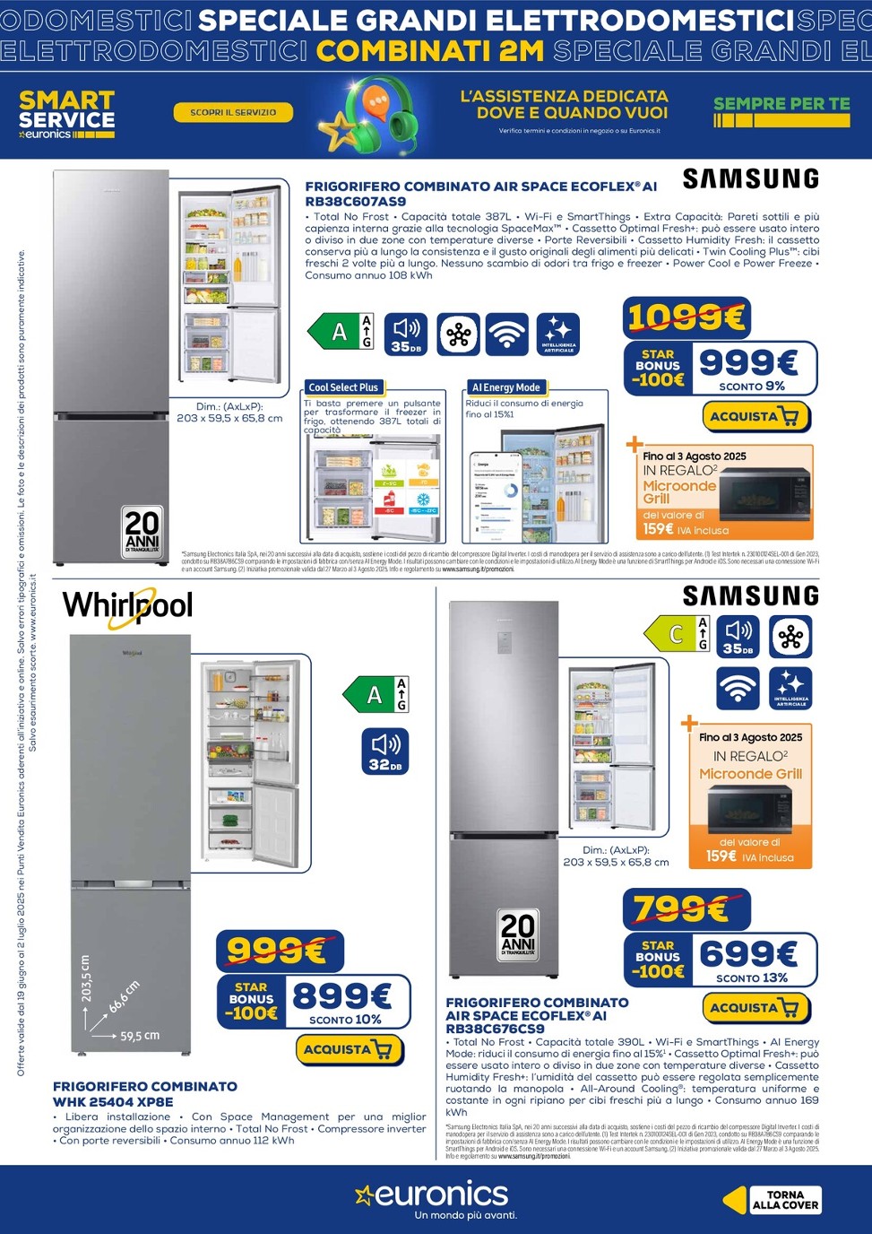 euronics - Volantino Euronics - Speciale Freddo valido dal 17/07 al 30/07 - page: 3