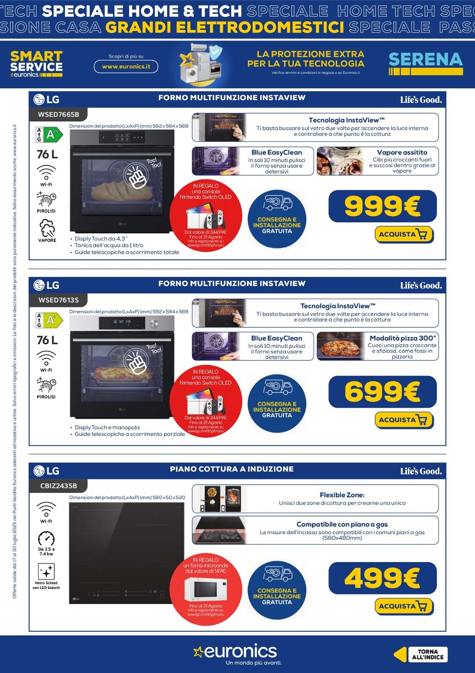 euronics - Volantino Euronics - Speciale Home Tech valido dal 17/07 al 30/07 - page: 6