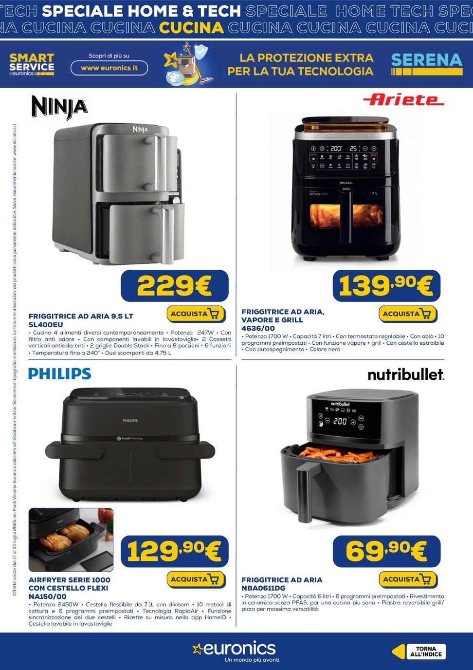 euronics - Volantino Euronics - Speciale Home Tech valido dal 17/07 al 30/07 - page: 19