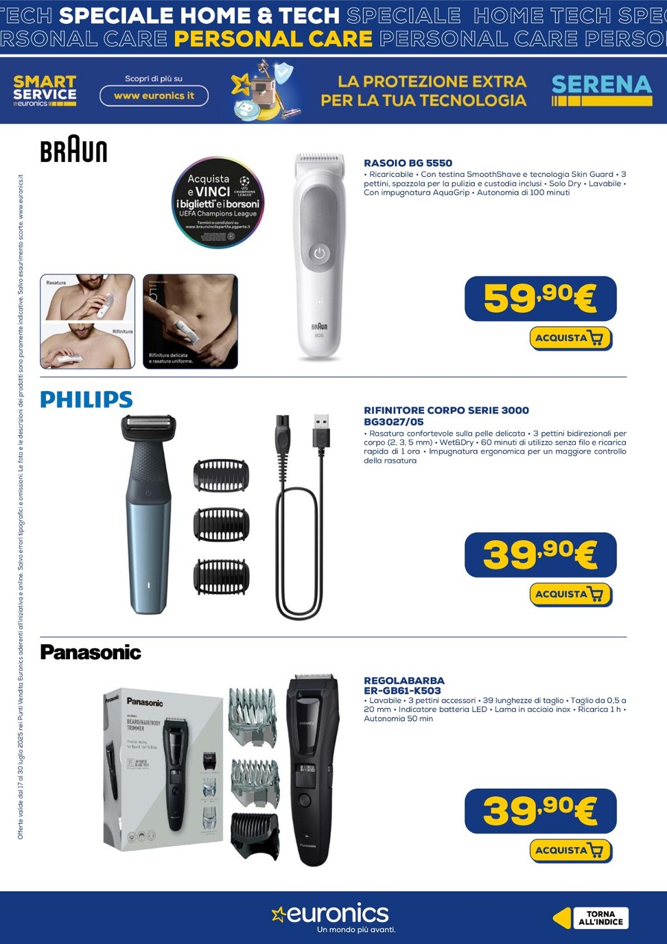 euronics - Volantino Euronics - Speciale Home Tech valido dal 17/07 al 30/07 - page: 30