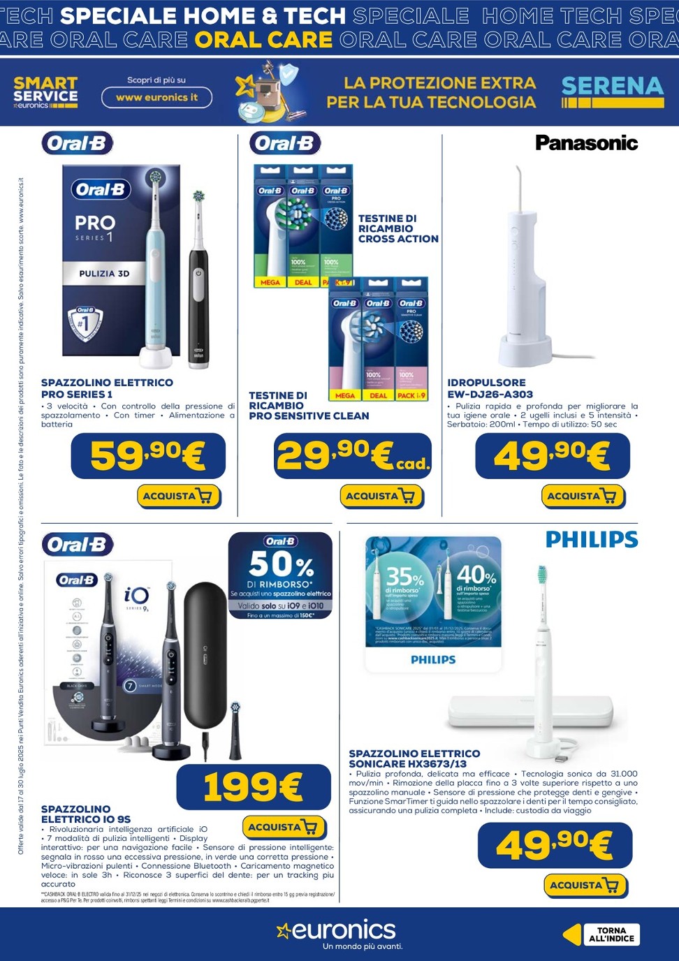 euronics - Volantino Euronics - Speciale Home Tech valido dal 17/07 al 30/07 - page: 31
