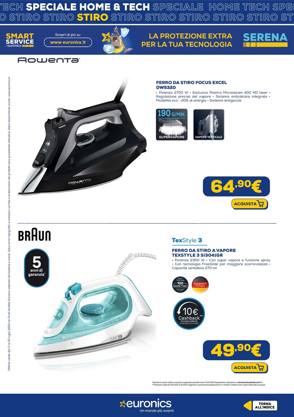 euronics - Volantino Euronics - Speciale Home Tech valido dal 17/07 al 30/07 - page: 16
