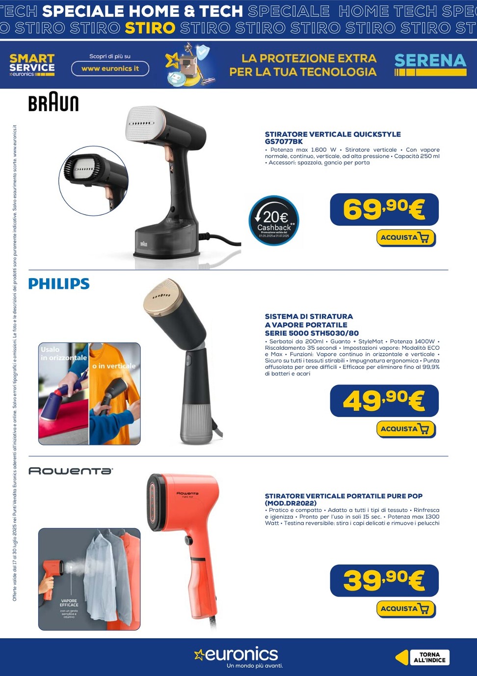 euronics - Volantino Euronics - Speciale Home Tech valido dal 17/07 al 30/07 - page: 15