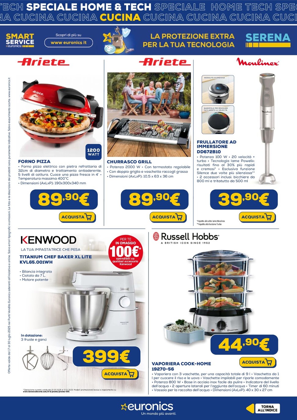 euronics - Volantino Euronics - Speciale Home Tech valido dal 17/07 al 30/07 - page: 20