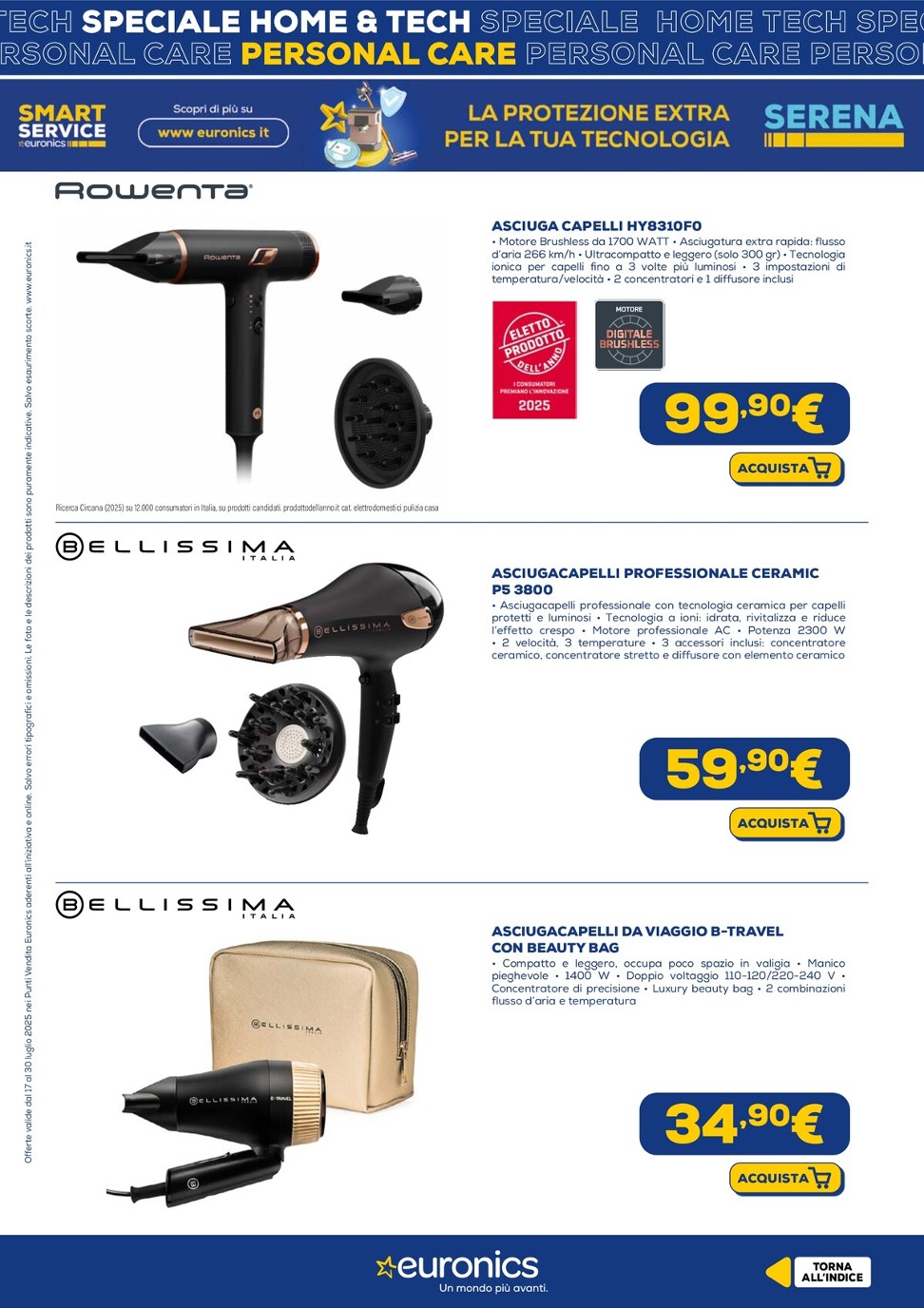 euronics - Volantino Euronics - Speciale Home Tech valido dal 17/07 al 30/07 - page: 27