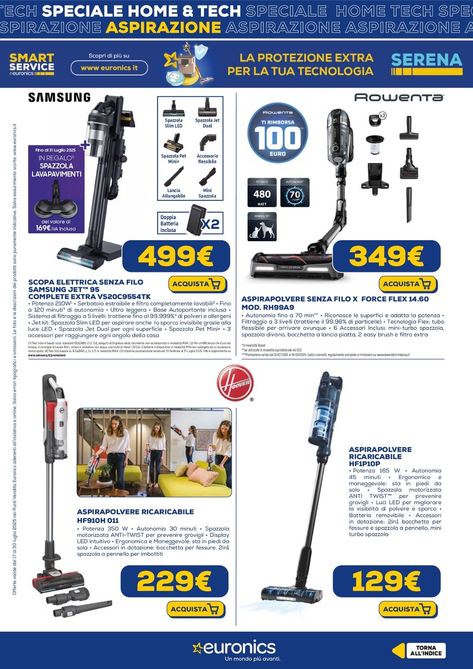 euronics - Volantino Euronics - Speciale Home Tech valido dal 17/07 al 30/07 - page: 11
