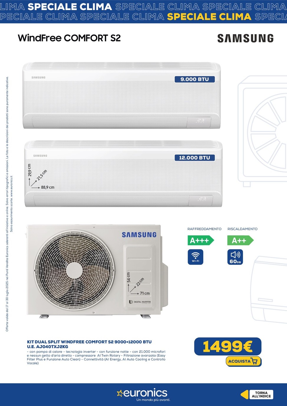 euronics - Volantino Euronics - Speciale Clima valido dal 17/07 al 30/07 - page: 15