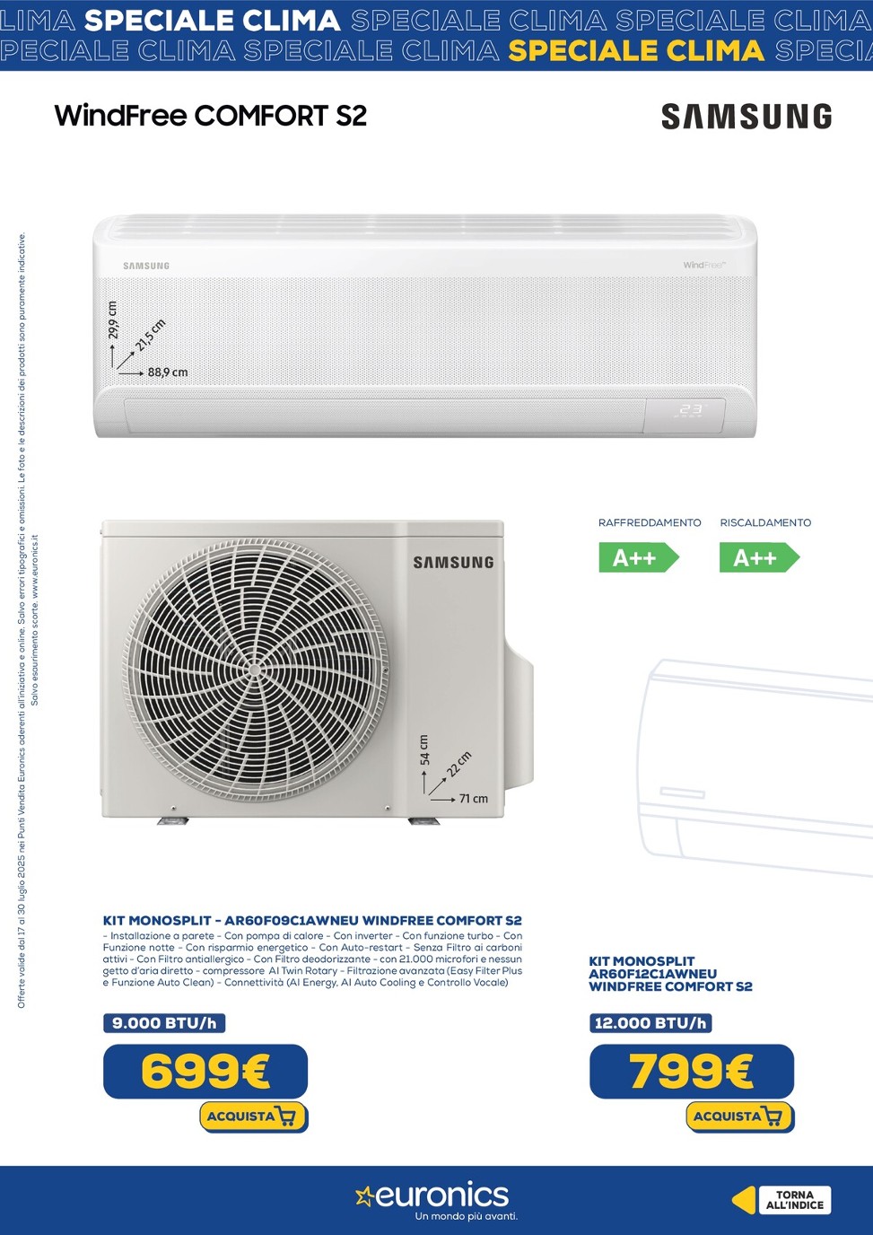 euronics - Volantino Euronics - Speciale Clima valido dal 17/07 al 30/07 - page: 16