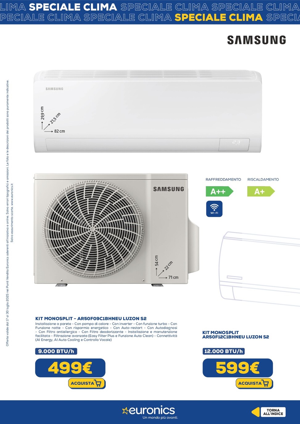 euronics - Volantino Euronics - Speciale Clima valido dal 17/07 al 30/07 - page: 17