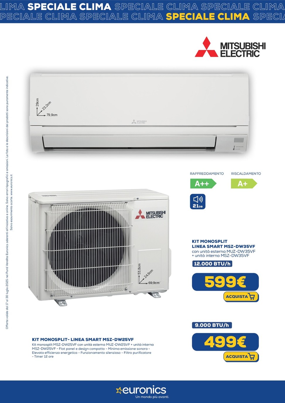 euronics - Volantino Euronics - Speciale Clima valido dal 17/07 al 30/07 - page: 8