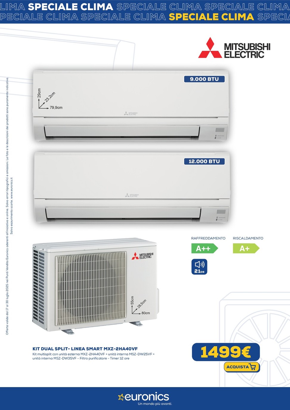 euronics - Volantino Euronics - Speciale Clima valido dal 17/07 al 30/07 - page: 12