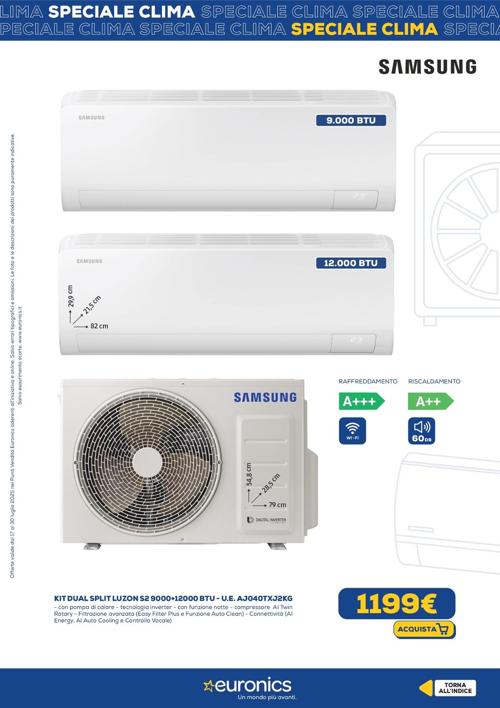 euronics - Volantino Euronics - Speciale Clima valido dal 17/07 al 30/07 - page: 14