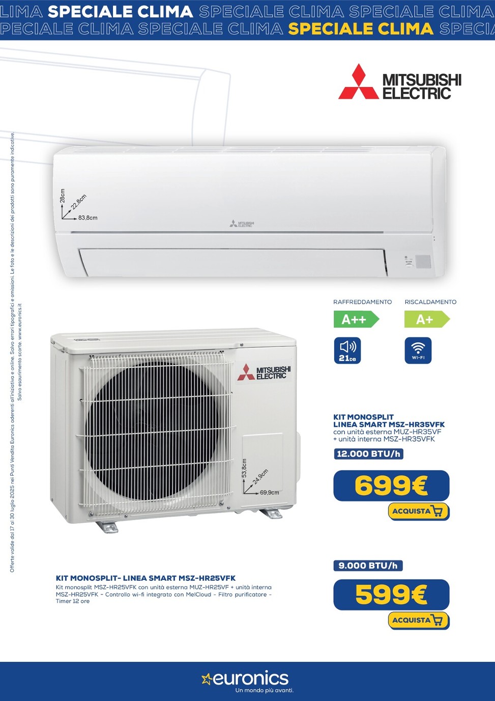 euronics - Volantino Euronics - Speciale Clima valido dal 17/07 al 30/07 - page: 10
