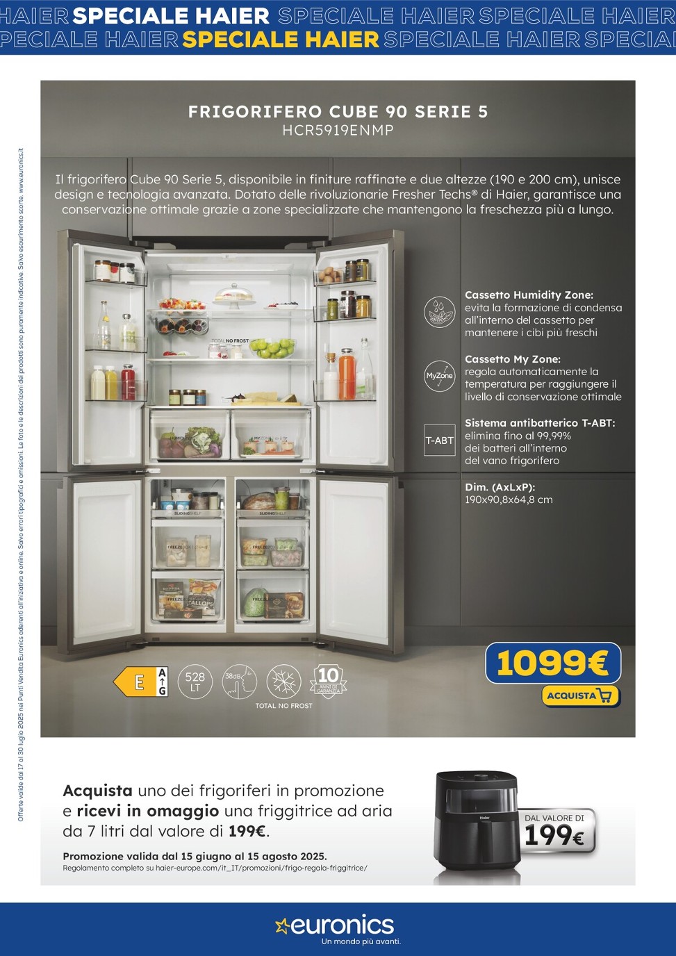 euronics - Volantino Euronics - Speciale Haier valido dal 17/07 al 30/07 - page: 5