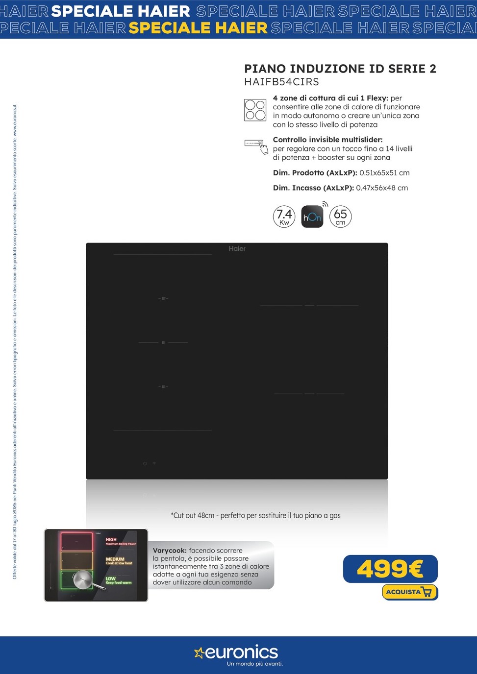 euronics - Volantino Euronics - Speciale Haier valido dal 17/07 al 30/07 - page: 16