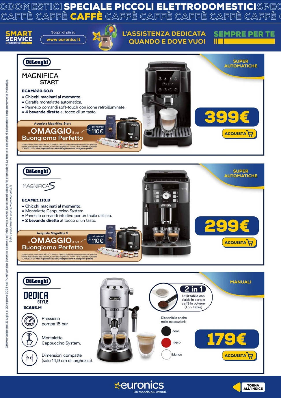 euronics - Volantino Euronics - Piccoli Elettrodomestici valido dal 31/07 al 20/08 - page: 18