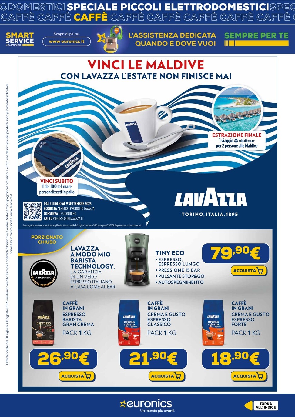 euronics - Volantino Euronics - Piccoli Elettrodomestici valido dal 31/07 al 20/08 - page: 20