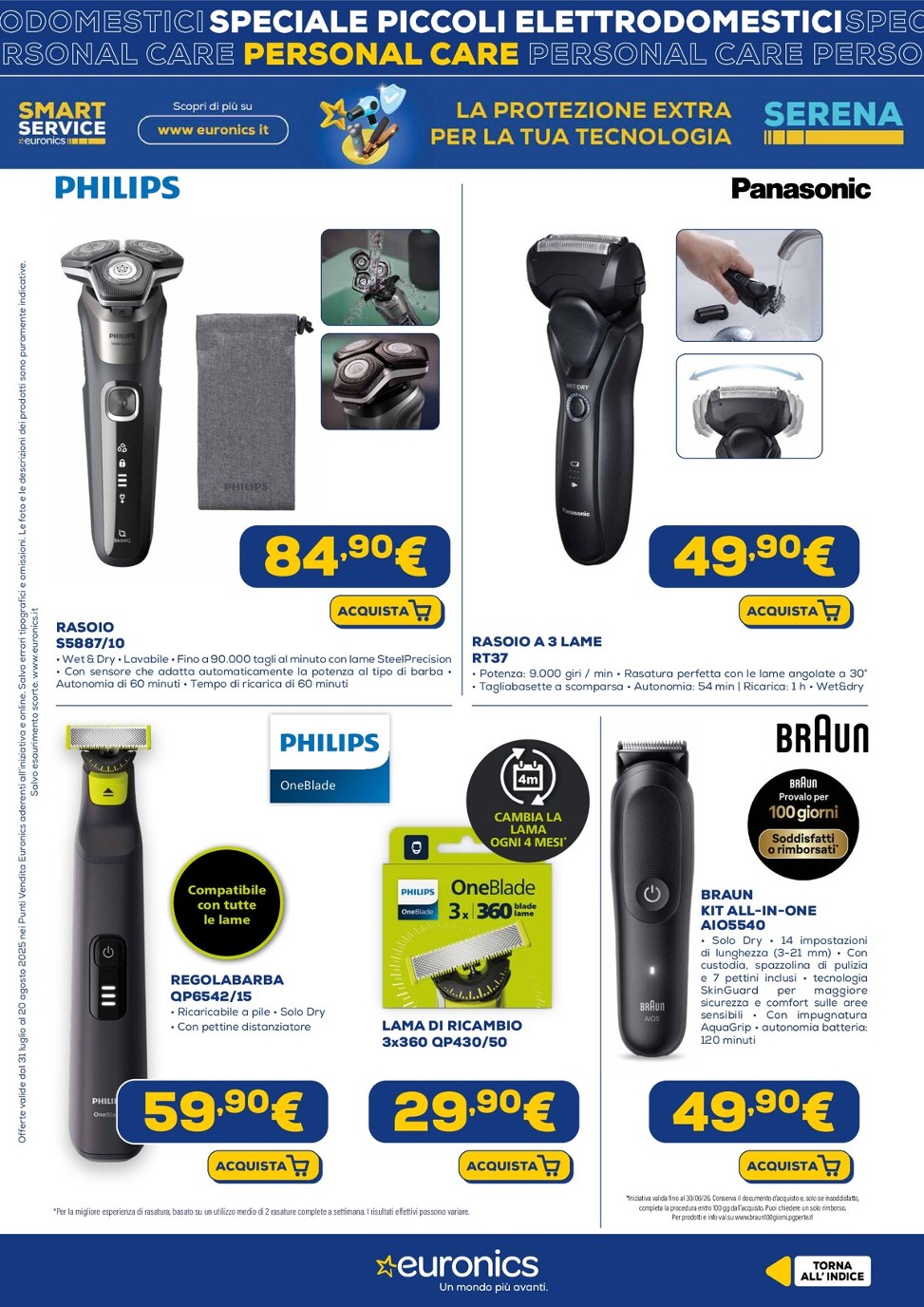 euronics - Volantino Euronics - Piccoli Elettrodomestici valido dal 31/07 al 20/08 - page: 24