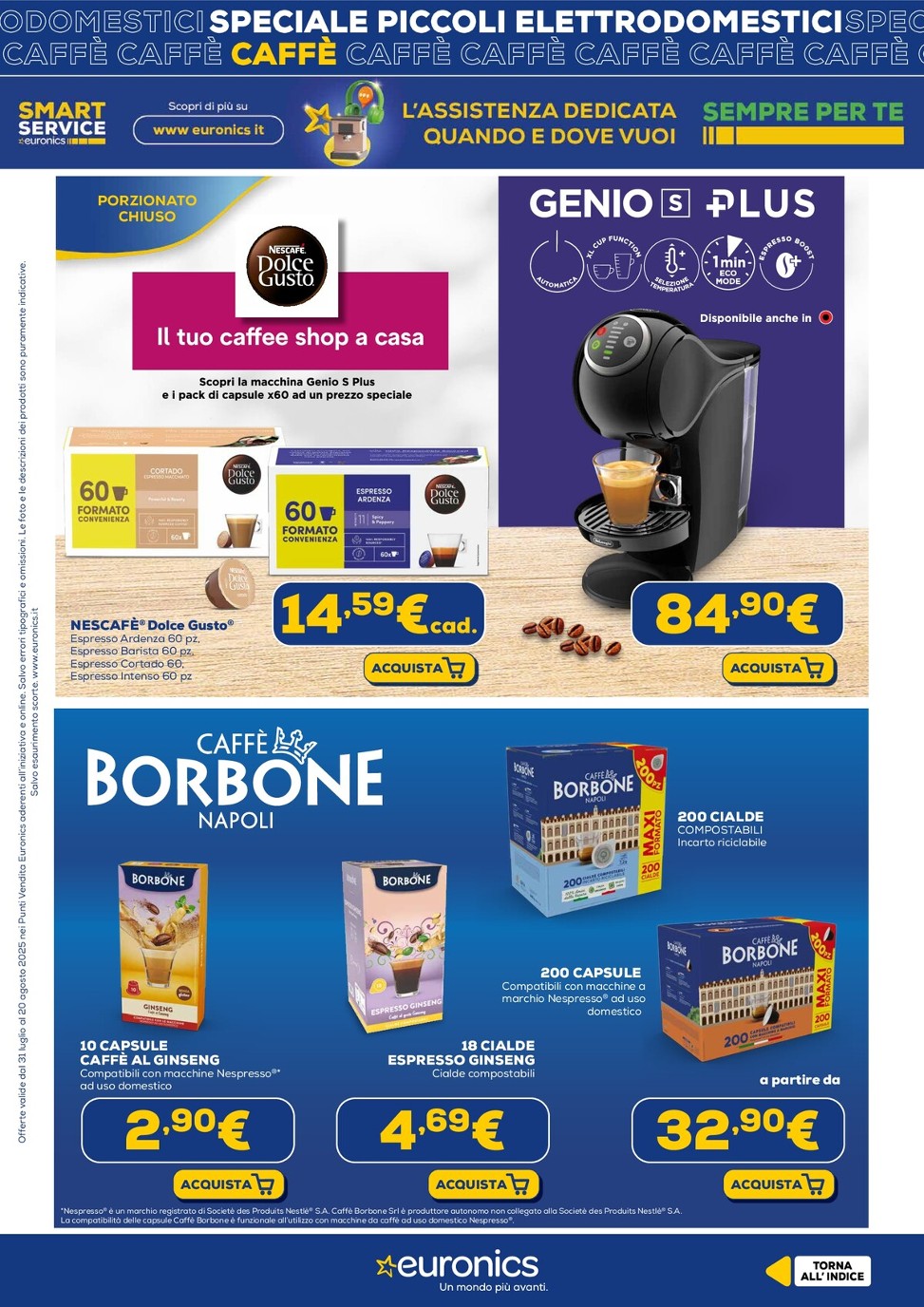euronics - Volantino Euronics - Piccoli Elettrodomestici valido dal 31/07 al 20/08 - page: 19