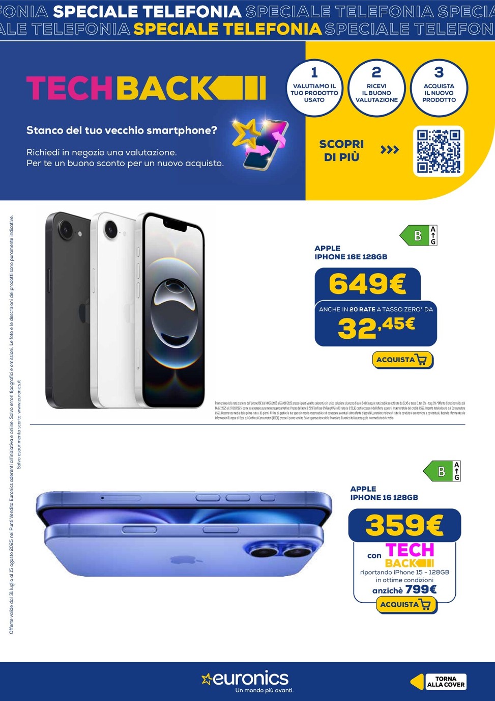 euronics - Volantino Euronics - Speciale Telefonia valido dal 31/07 al 15/08 - page: 3