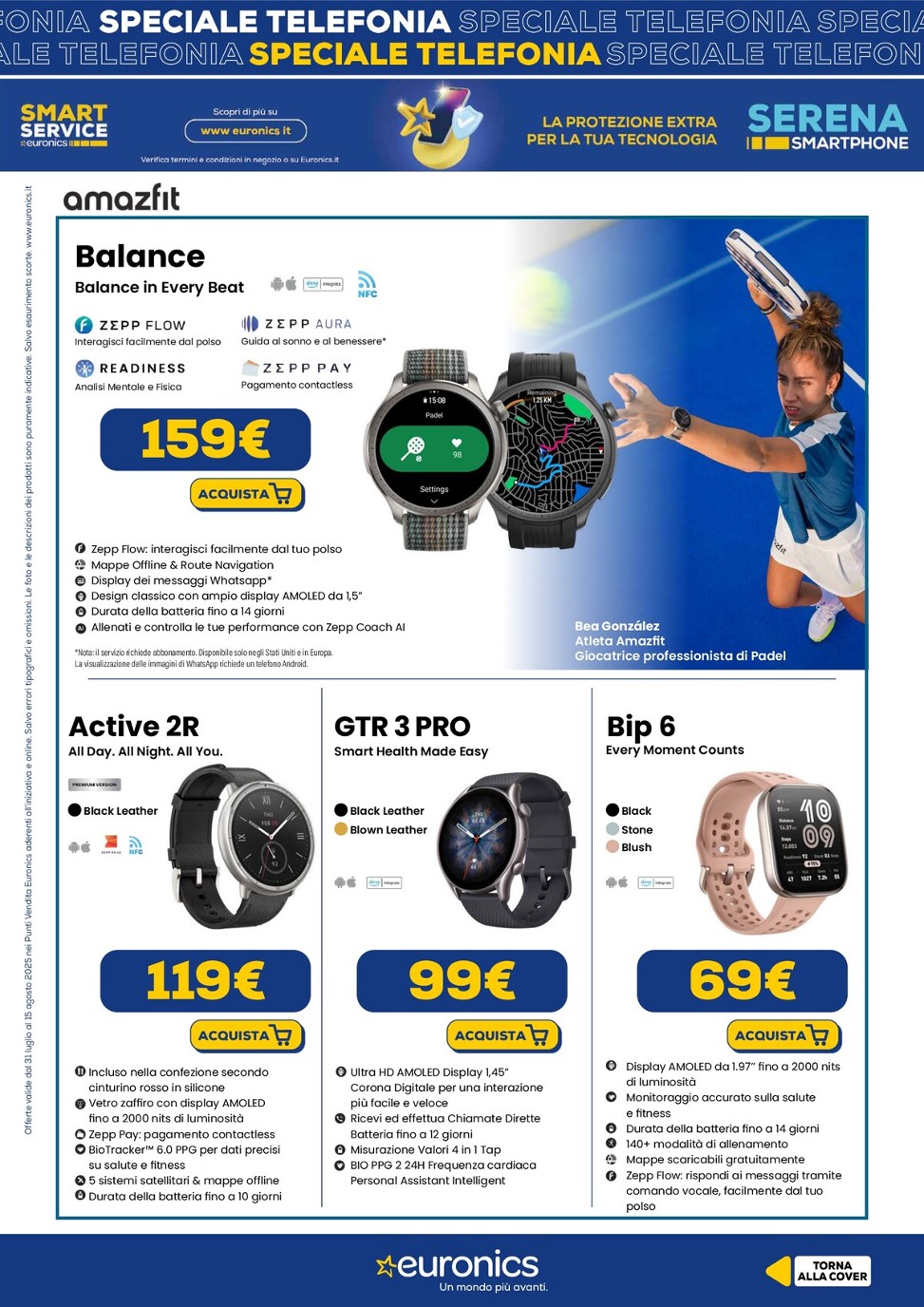 euronics - Volantino Euronics - Speciale Telefonia valido dal 31/07 al 15/08 - page: 11
